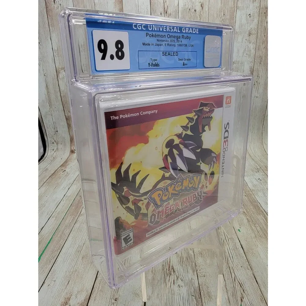 Nintendo Pokémon Omega Ruby 3DS 2014 CGC 9.8 A++ Sealed US Version